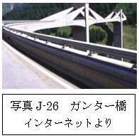 テキスト ボックス: 写真J-26　ガンター橋インターネットより