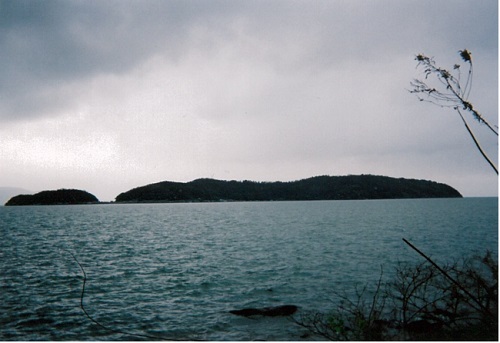 沖島全景